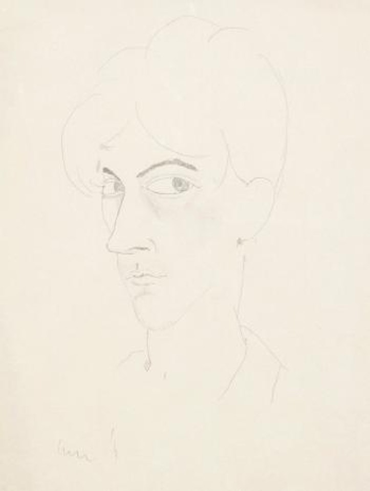Self-Portrait by Jean Cocteau