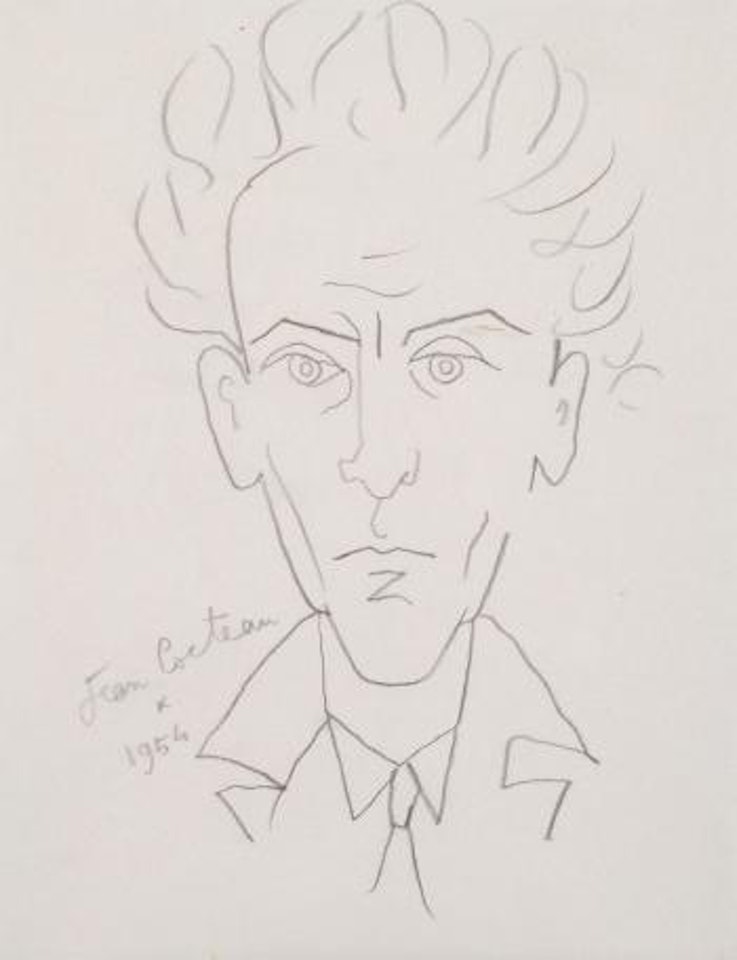 Self-Portrait by Jean Cocteau