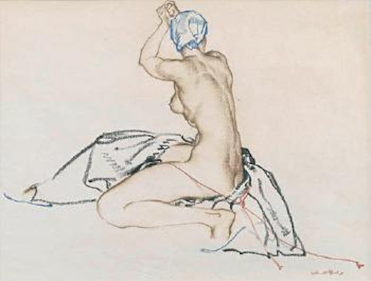The Lemnian woman by William Russell Flint