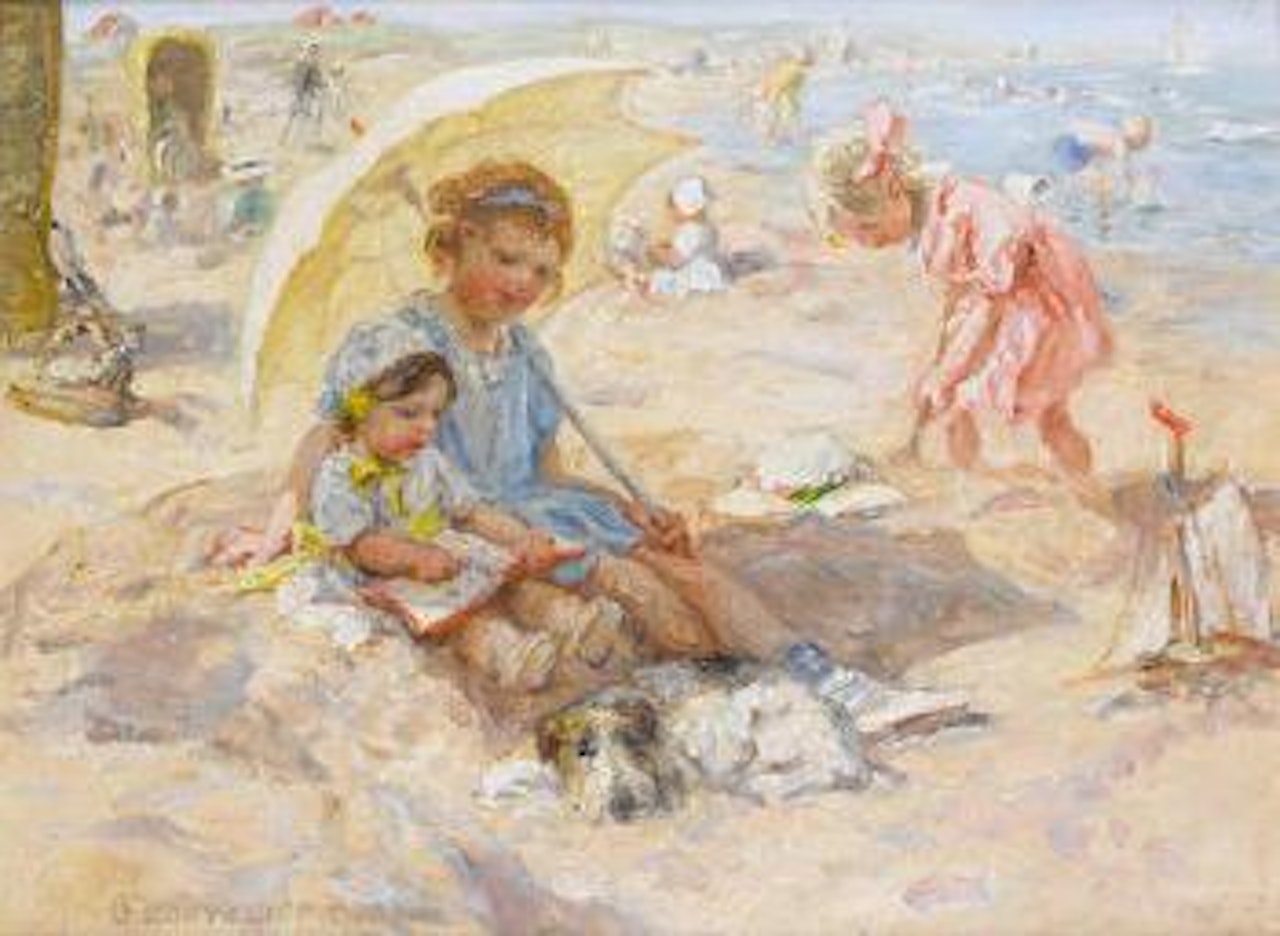 A day at the seaside by Jan Zoetelief Tromp