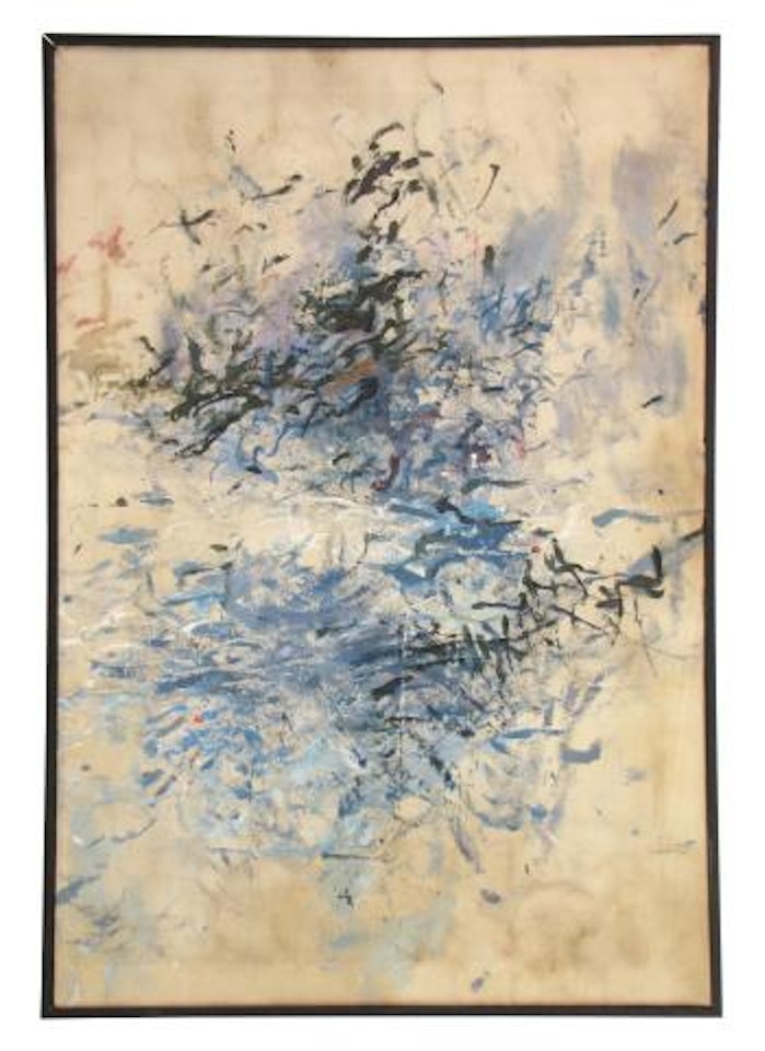 Untitled landscape by Joan Mitchell