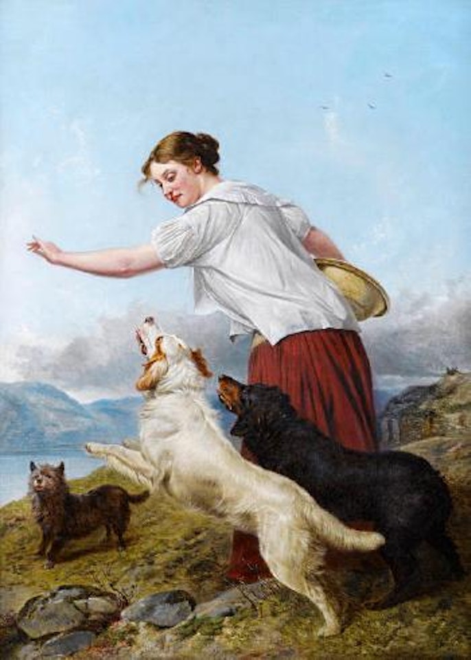 A highland walk by Richard Ansdell