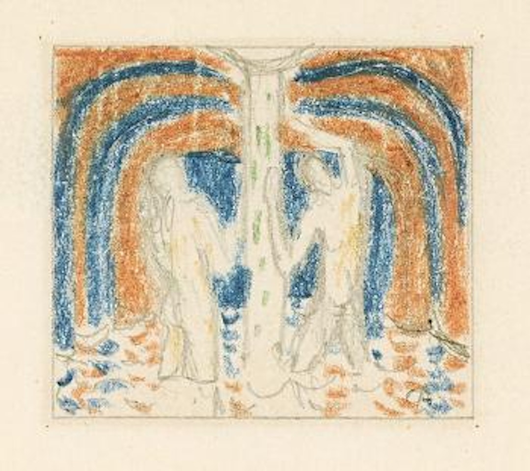Drei kleine Skizzen zu Der Jungbrunnen by Cuno Amiet