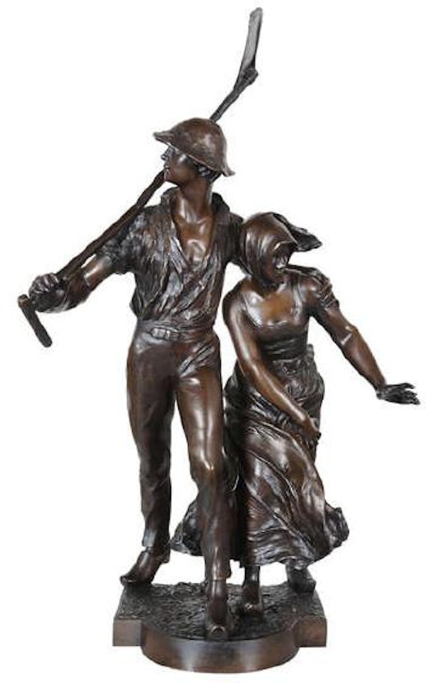 La bourrasque by Alfred Boucher