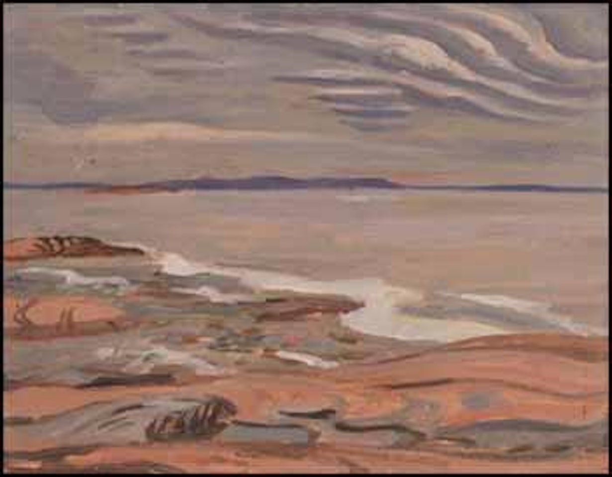 Georgian Bay, Near Penetanguishene. Farm Scene by Alexander Young Jackson