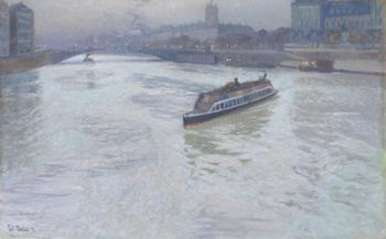 The Seine by Fritz Thaulow