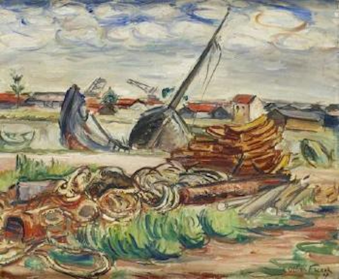 Le port de Toulon by Othon Friesz