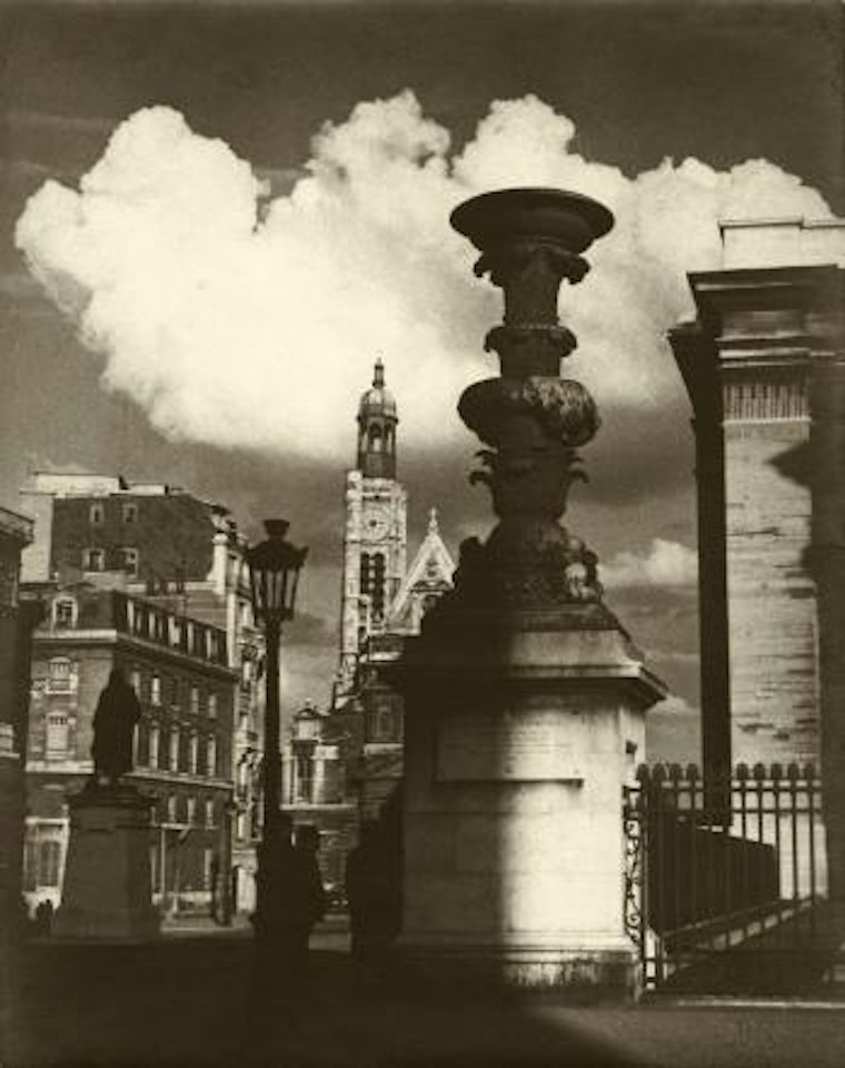 Sainte-Genevieve, Place du Panthéon by Man Ray