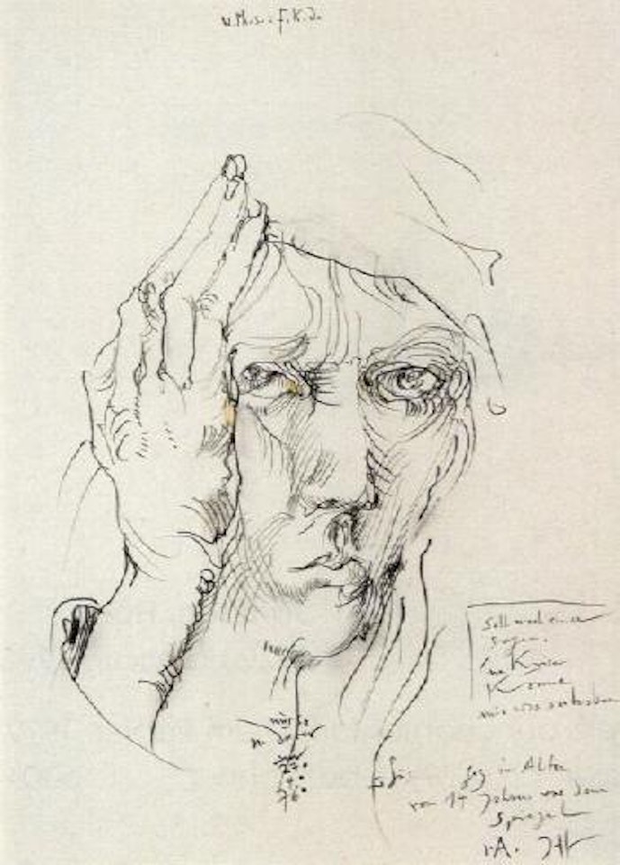 Nur so n[ach] Dürer by Horst Janssen