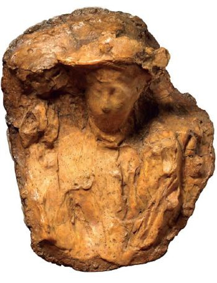 Impression de boulevard. La femme à la voilette by Medardo Rosso