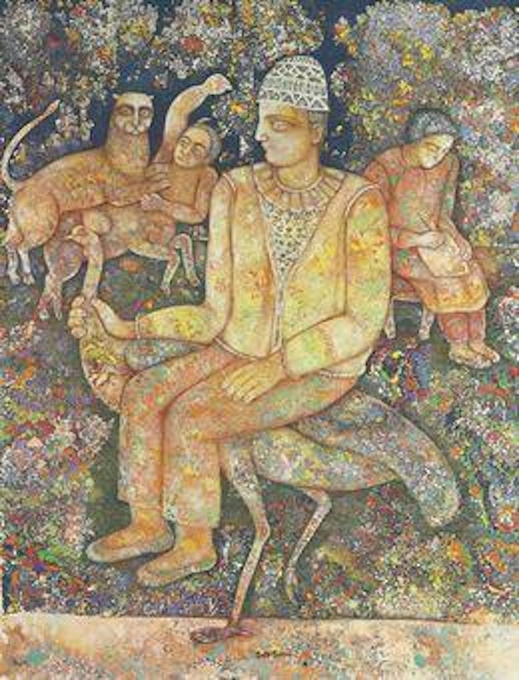 Lonely Poet by Sakti Burman
