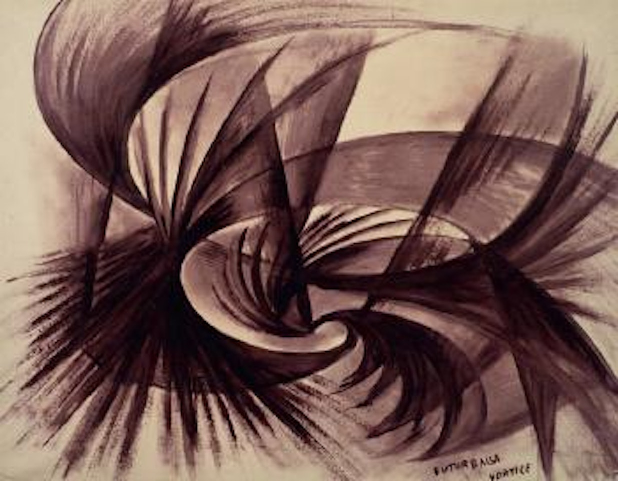 Vortice by Giacomo Balla