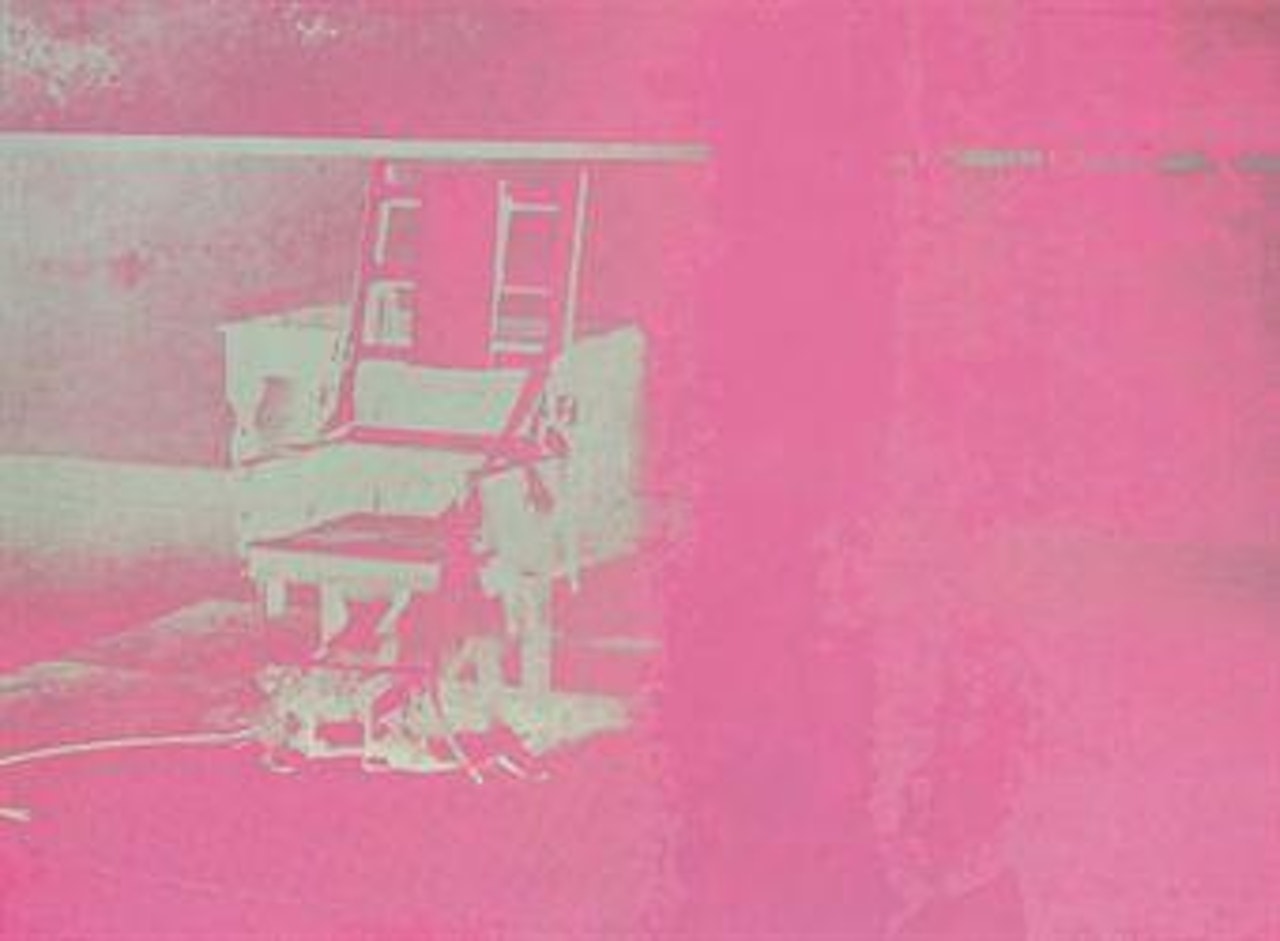 Electric chairs (Feldman/Schellmann 74) by Andy Warhol