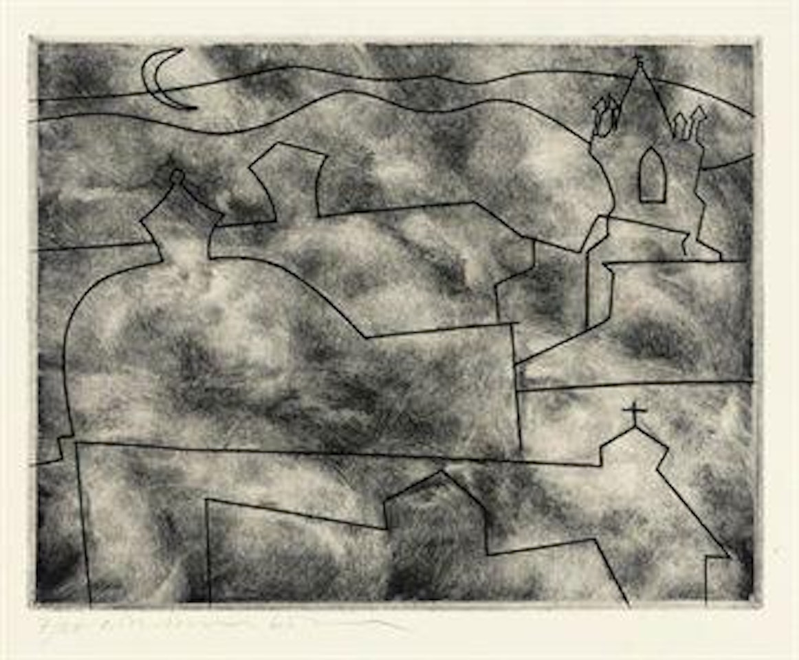 Lucca (Lafranca 52) by Ben Nicholson, O.M.