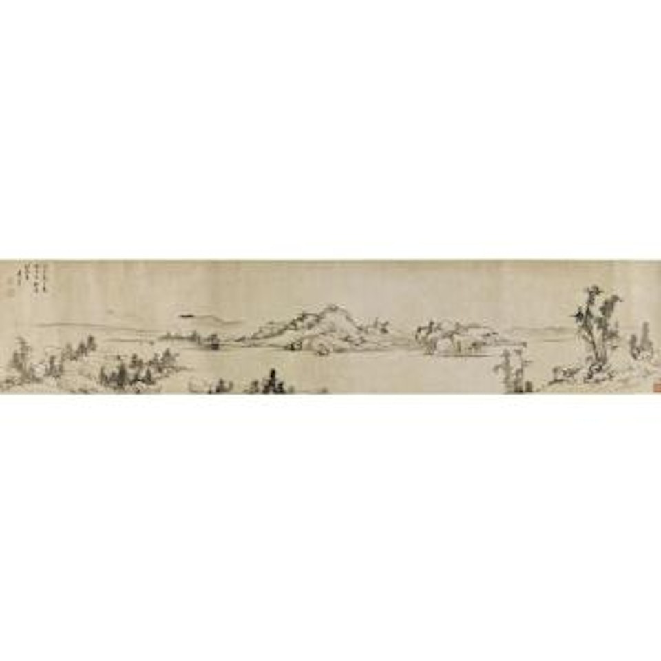 River Landscape by Li Liufang