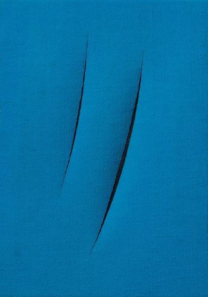 Concetto spaziale, Attese by Lucio Fontana