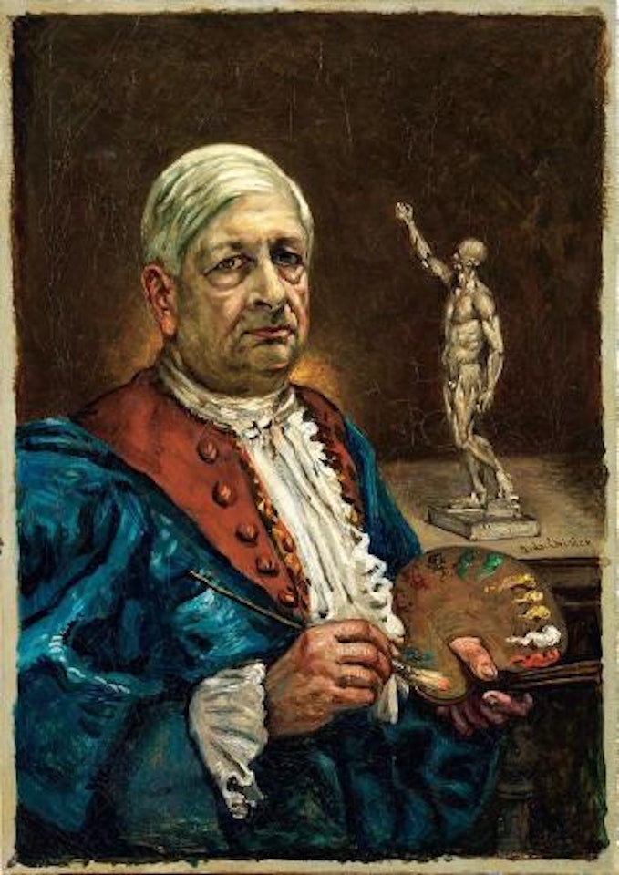 Autoritratto con tavolozza by Giorgio de Chirico