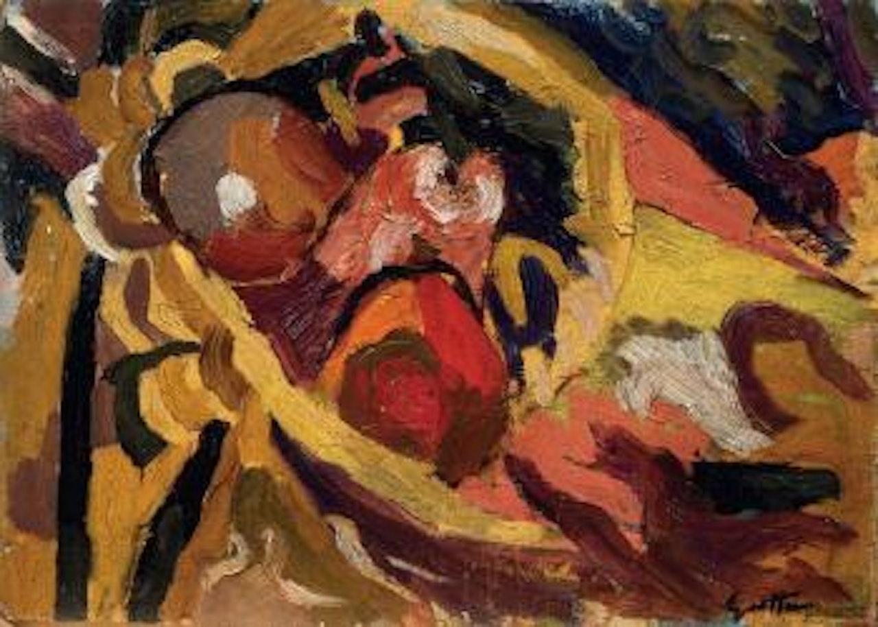 Cesto con frutta by Renato Guttuso