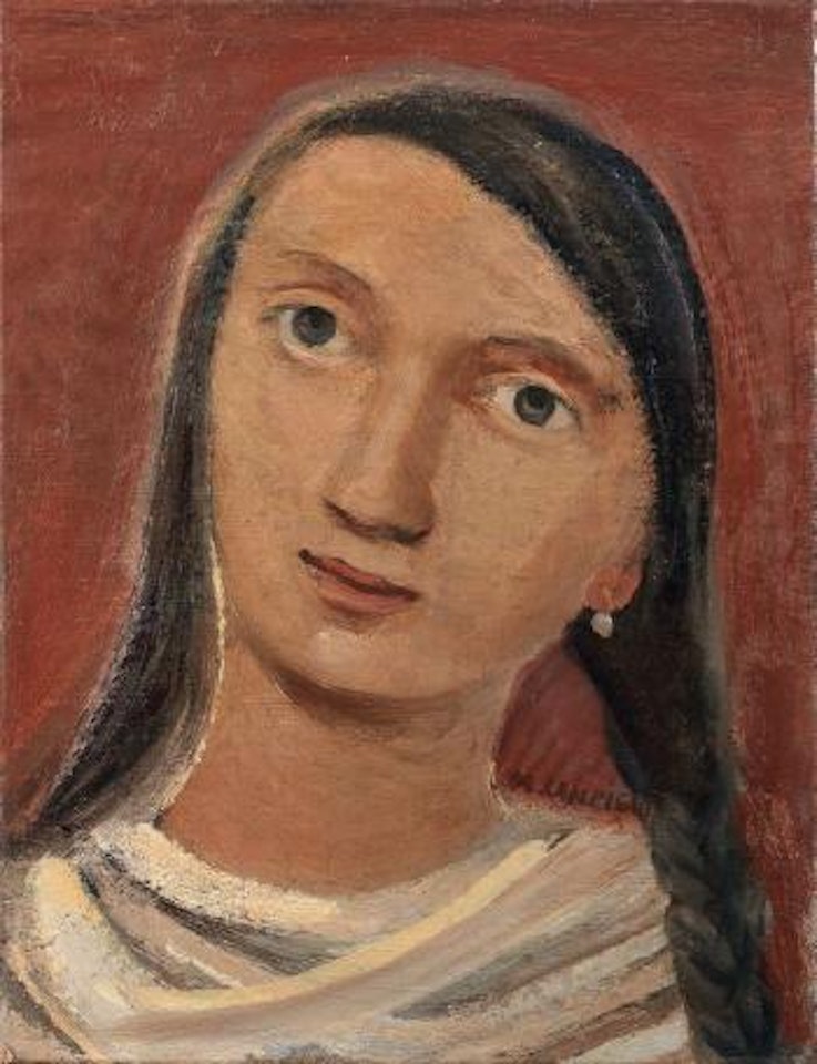 Testa di ragazza by Massimo Campigli