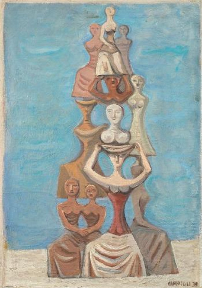 Monumento by Massimo Campigli