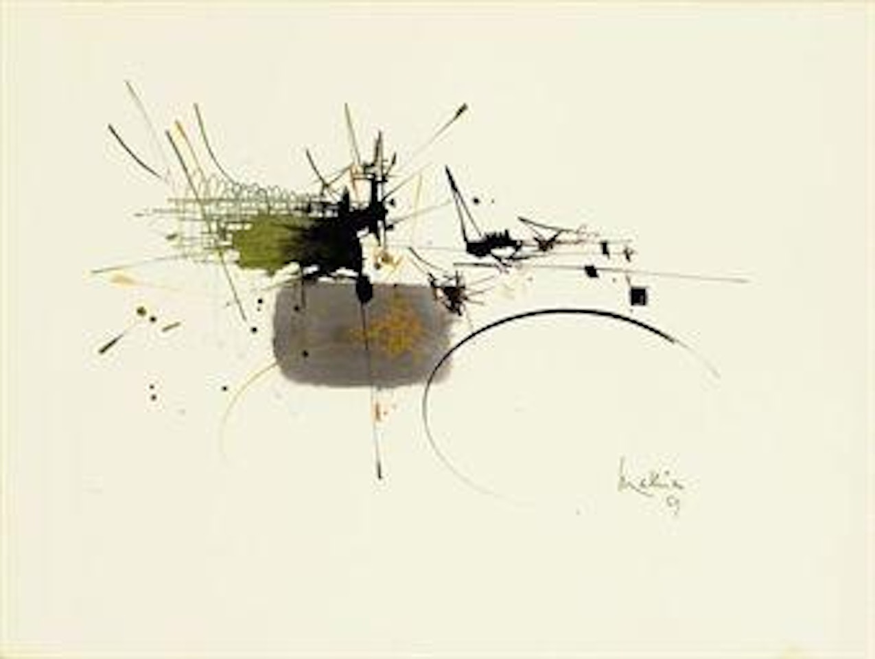 Untitled by Georges Mathieu