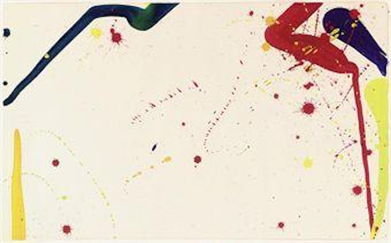 Untitled (LA/Tokyo) by Sam Francis