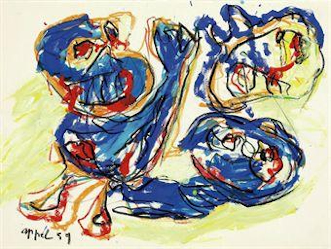 Untitled by Karel Appel