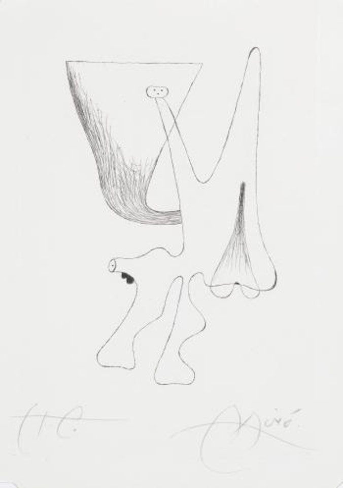 Enfances II (Dupin 11) by Joan Miró