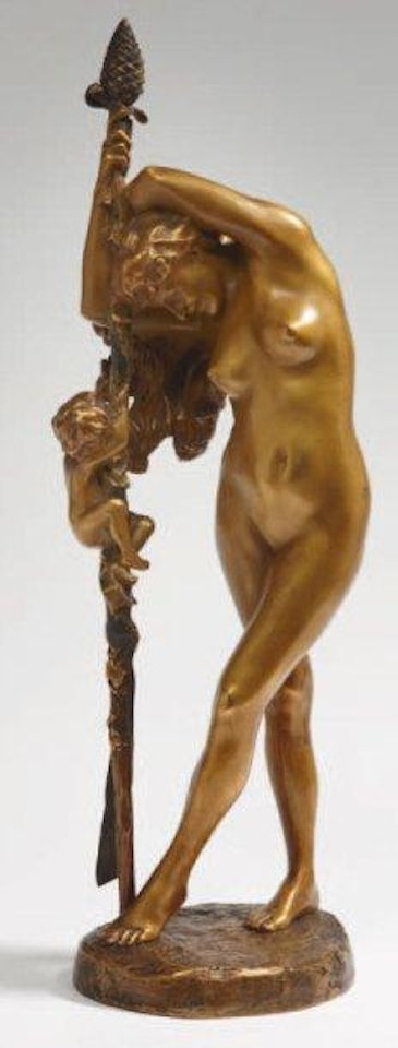 Bacchante et l'Amour ou A la grappe by Jean Léon Gérome