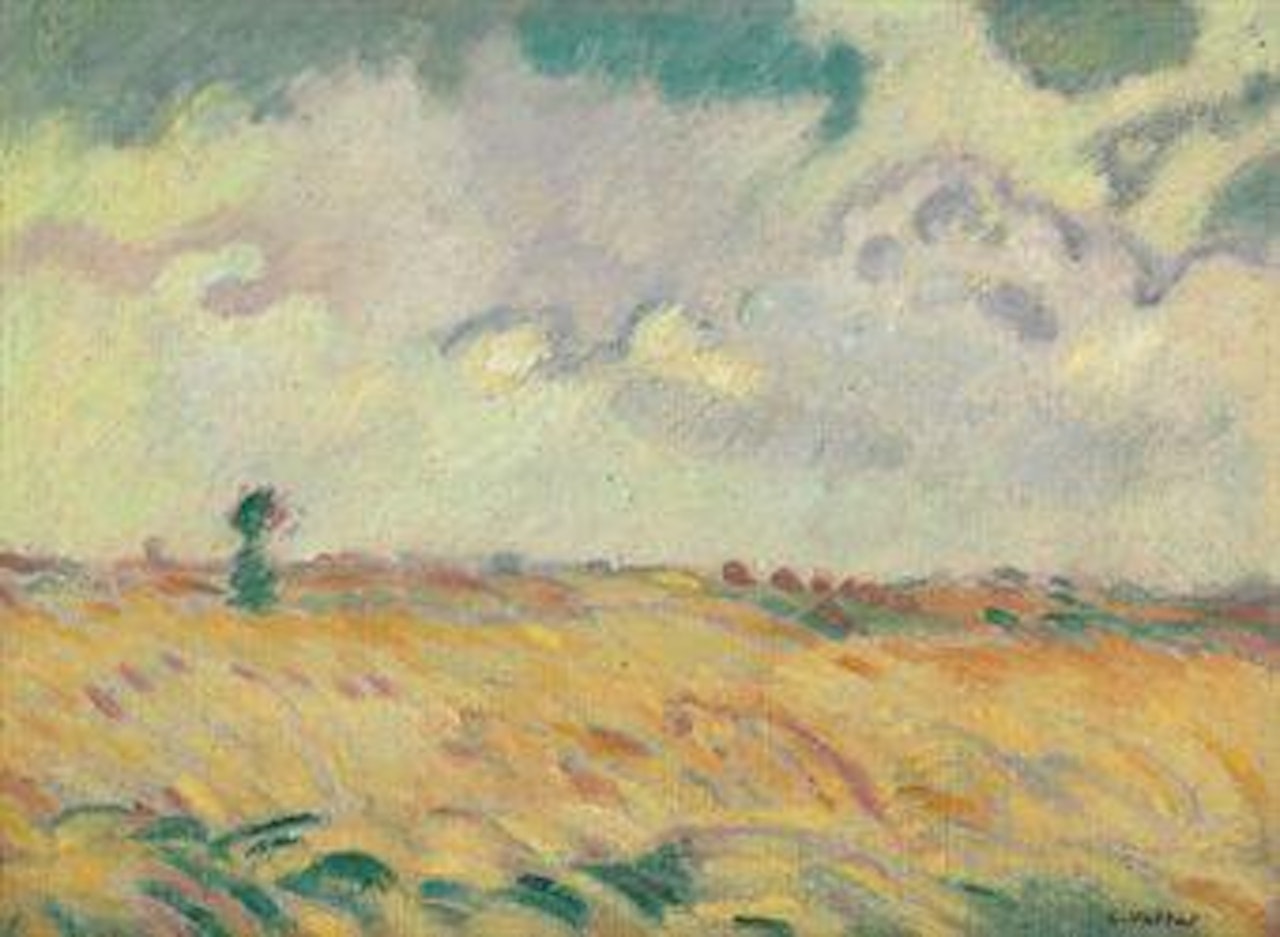 Champs de blé en Normandie by Louis Valtat