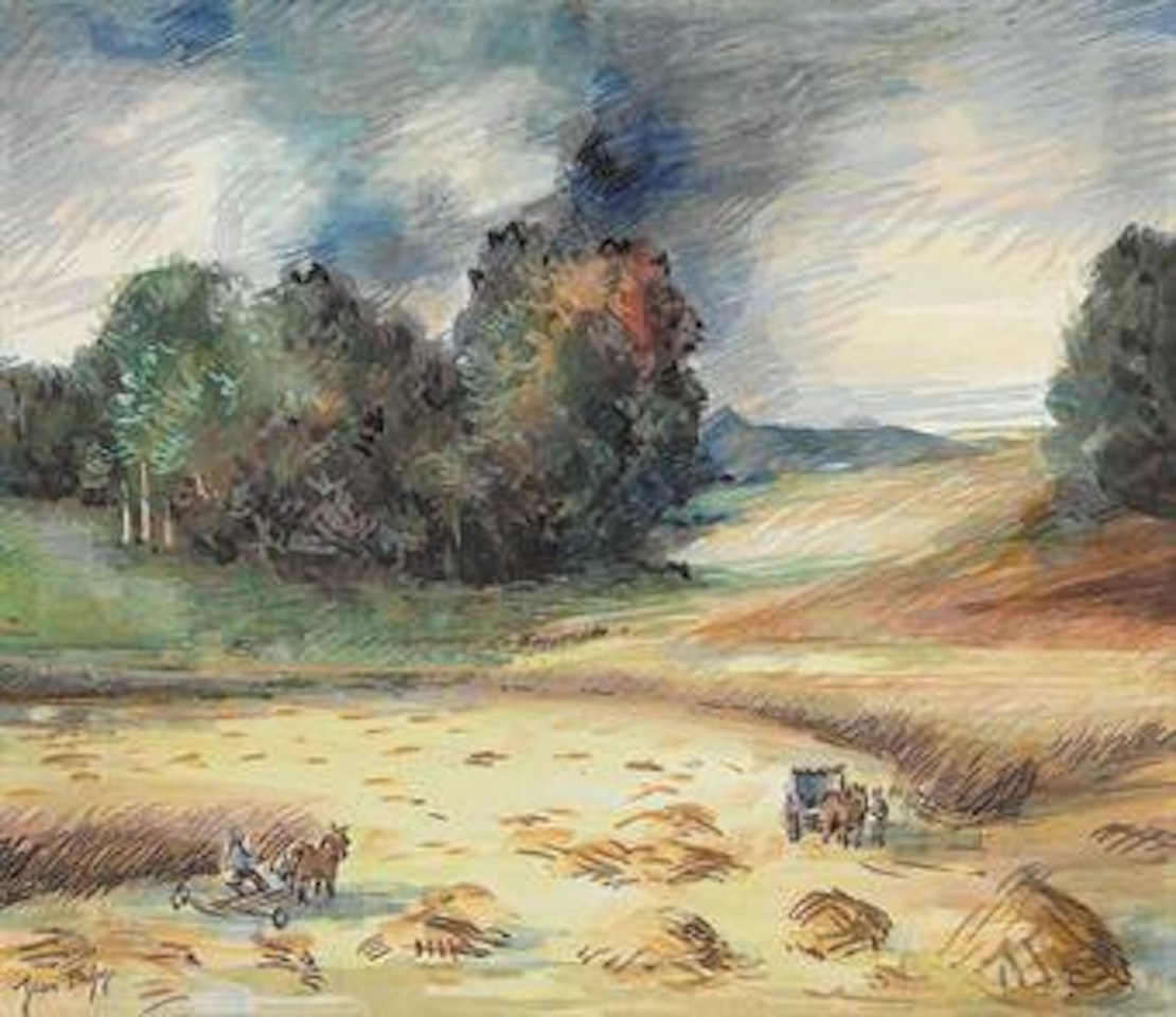 La Moisson by Jean Dufy