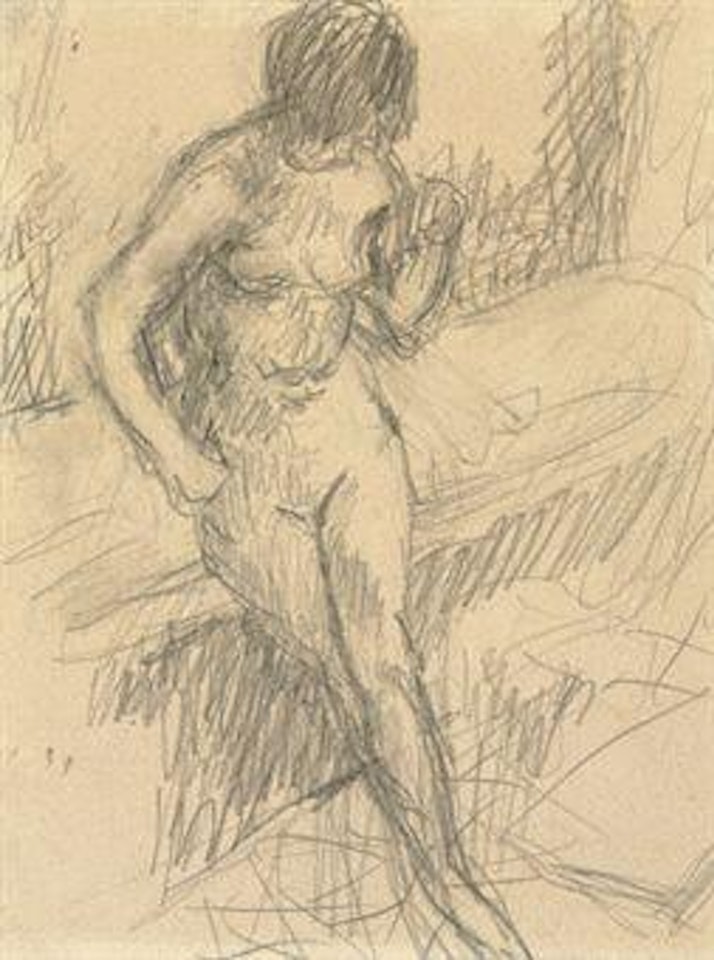 Femme à la baignoire by Pierre Bonnard
