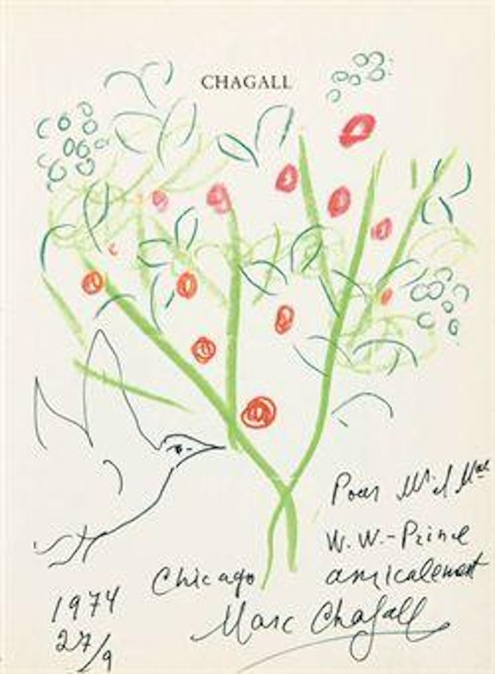 Bouquet pour M et Mme Wood Prince by Marc Chagall