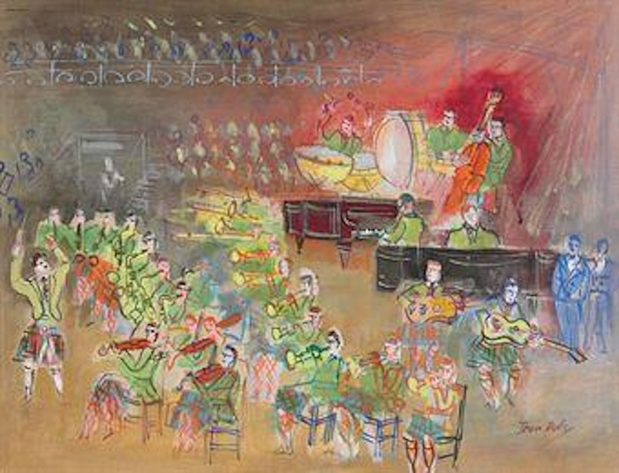 L'Orchestre by Jean Dufy