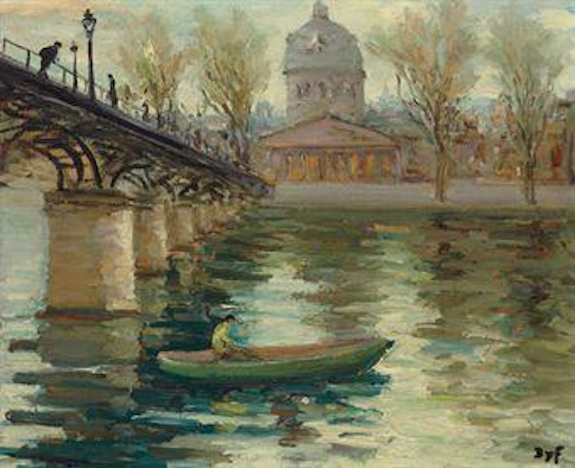Paris, le Pont des Arts by Marcel Dyf