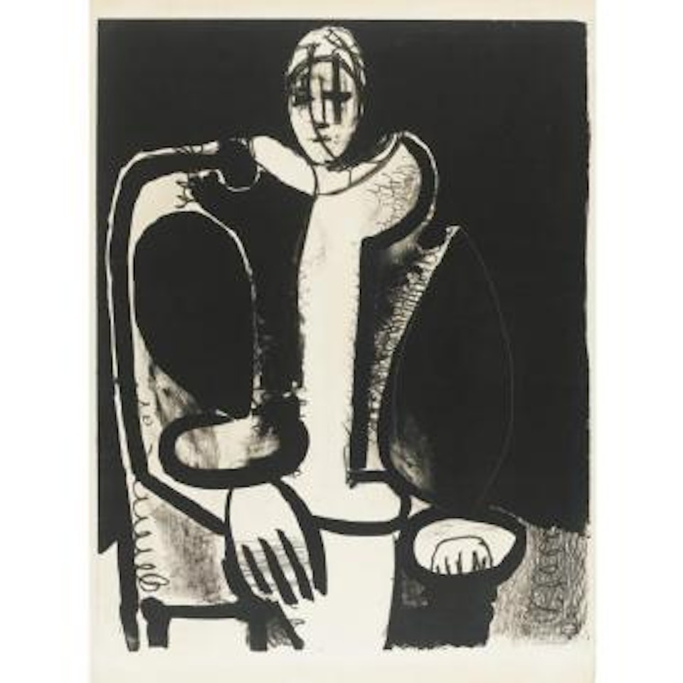 Femme Au Fauteuil No. 1 (M. 134; Not In B.) by Pablo Picasso