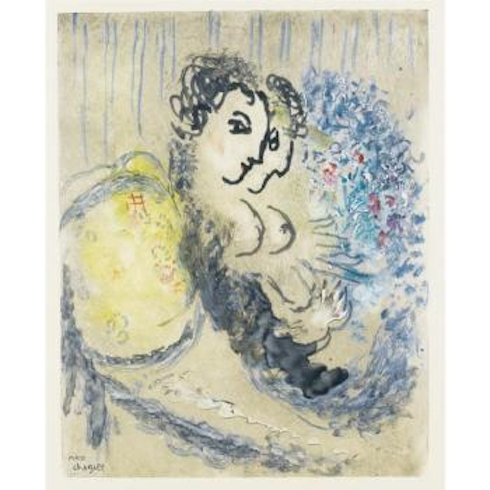 Les Deux Profils (Cramer 132) by Marc Chagall