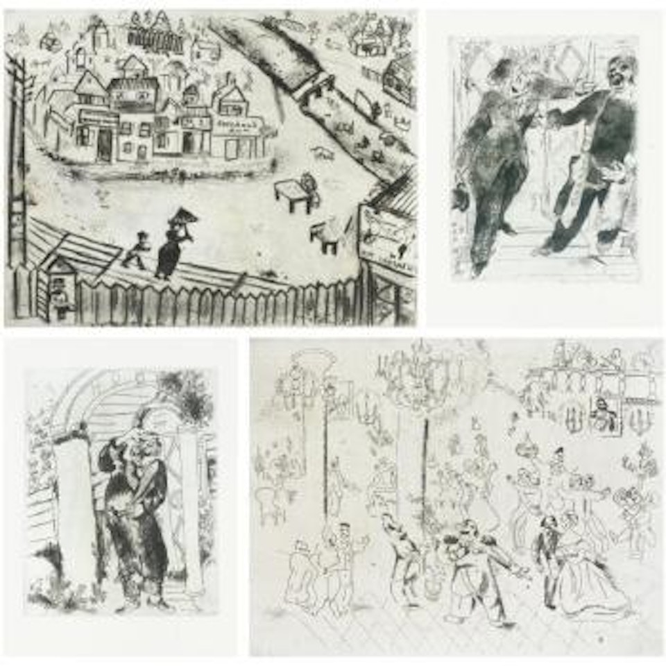 Les Ames Mortes (Cramer Books 17) by Marc Chagall