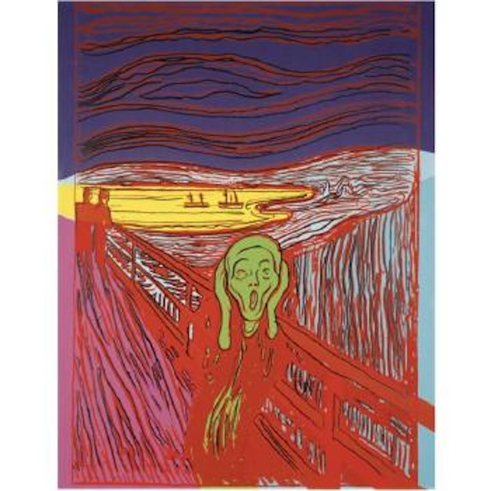 The Scream (After Munch) (F. & S. Iiia.58.D) by Andy Warhol