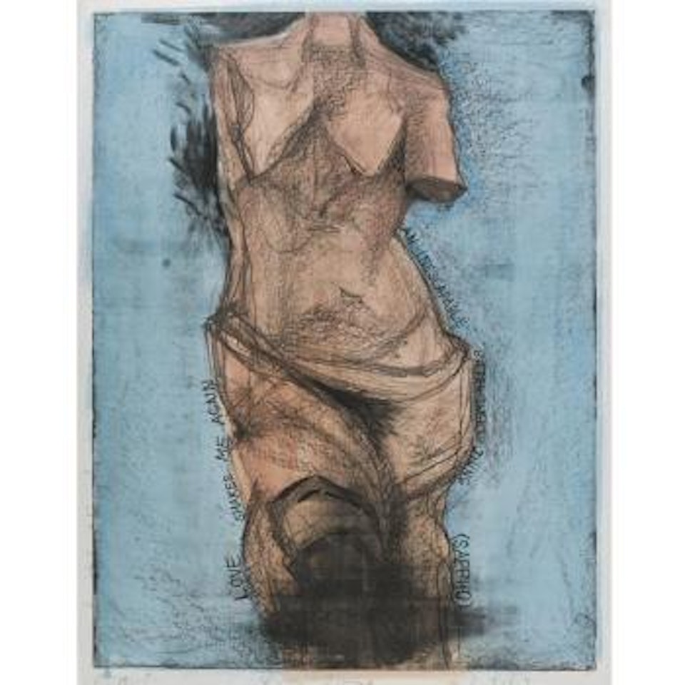 Venus And Sappho (Cf. Do. & F. 192-194) by Jim Dine