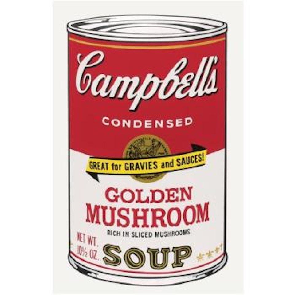 Campbells Soup II: Golden Mushroom (F. & S. II.62) by Andy Warhol