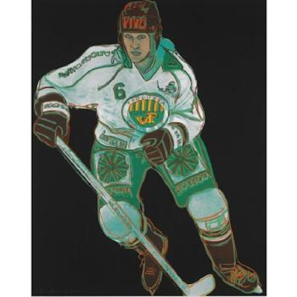 Frolunda Hockey Player (F. & S. II.366) by Andy Warhol