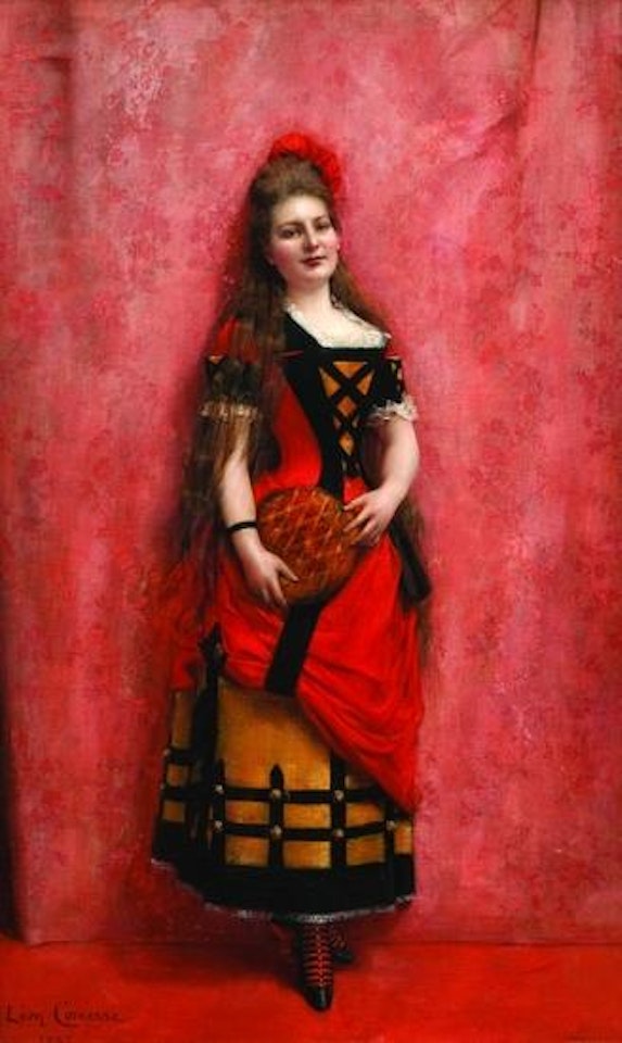 Mme la comtesse de fels by Leon Comerre