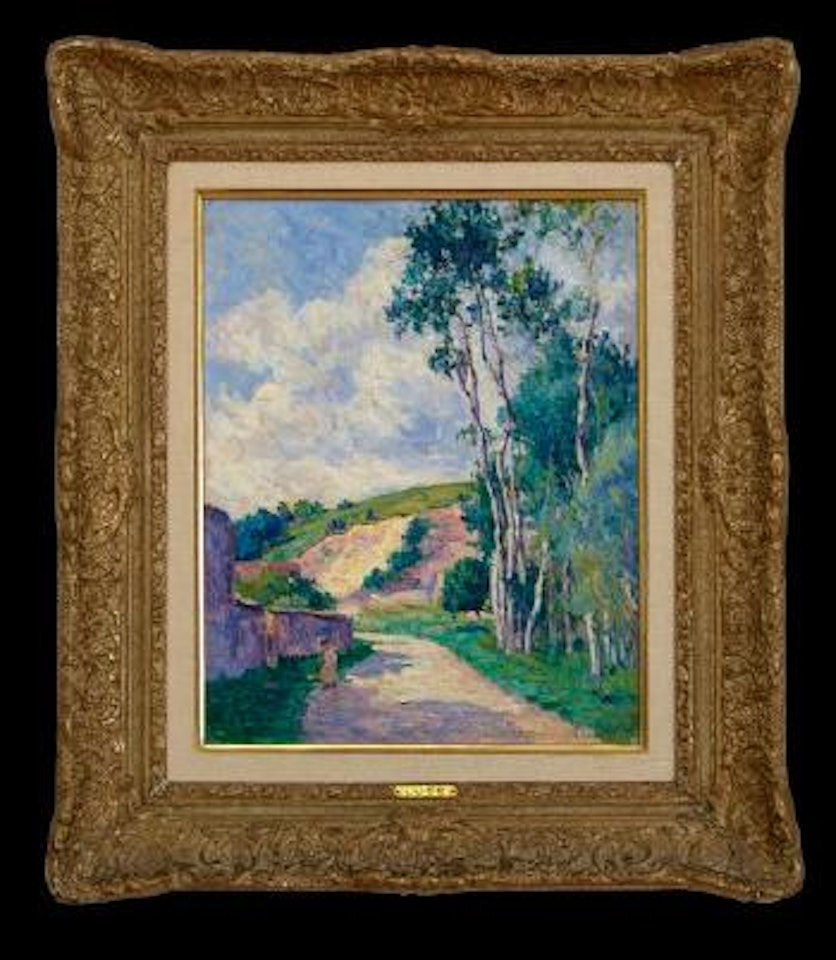 Route de Campagne a Moulineaux by Maximilien Luce