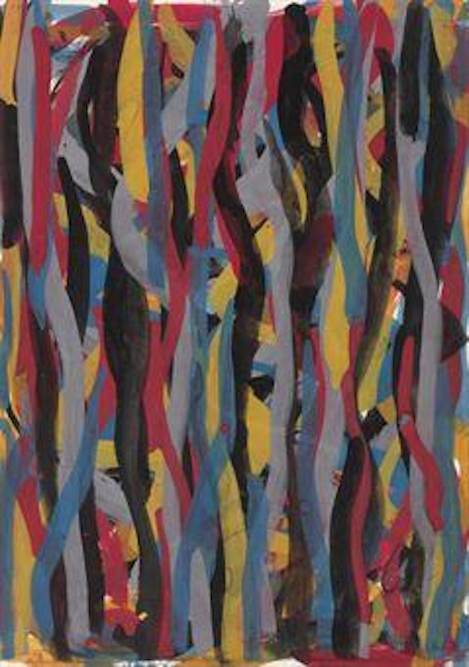 Horizontal Brushstrokes (1993) by Sol LeWitt