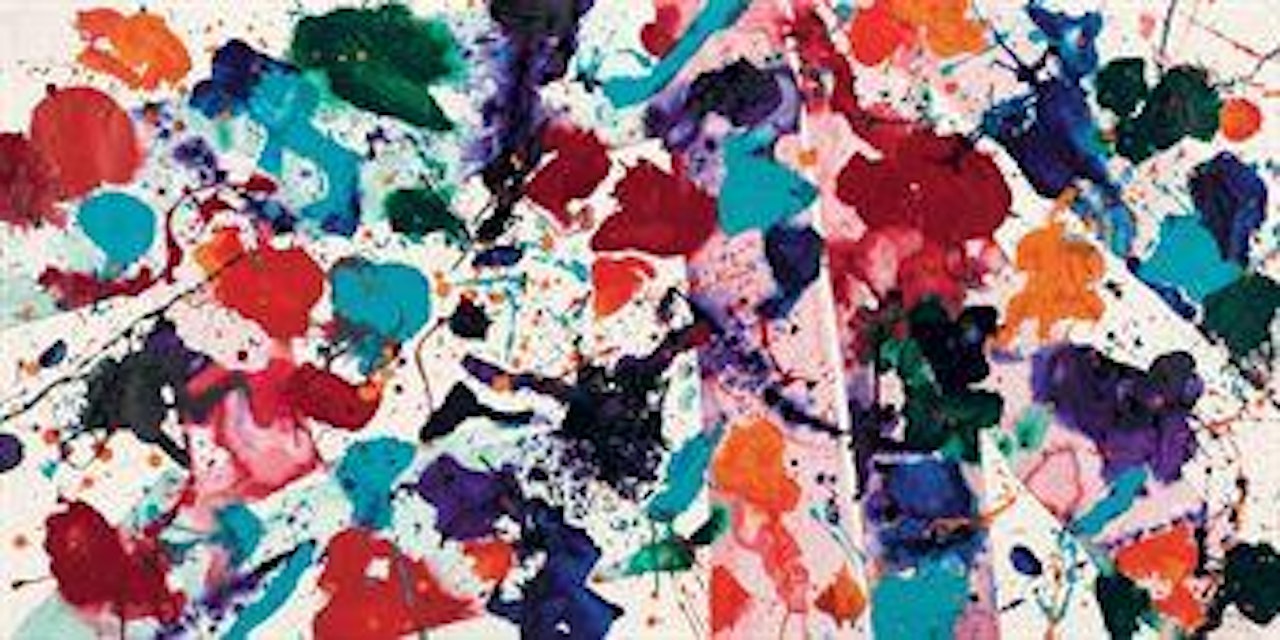 Untitled by Sam Francis