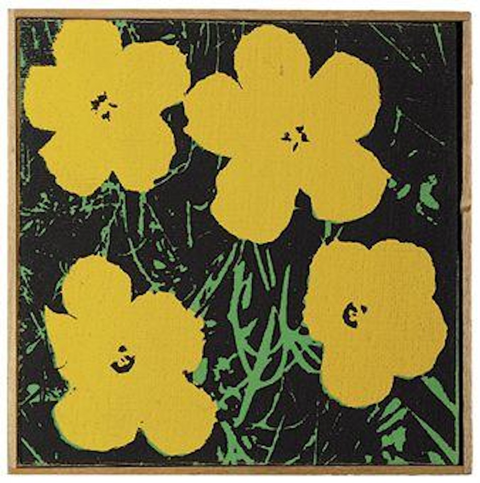 Warhol Flowers 1964 by Richard Pettibone
