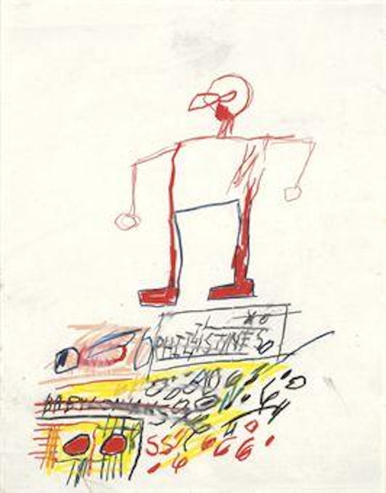 Philistines  Babylonians by Jean-Michel Basquiat