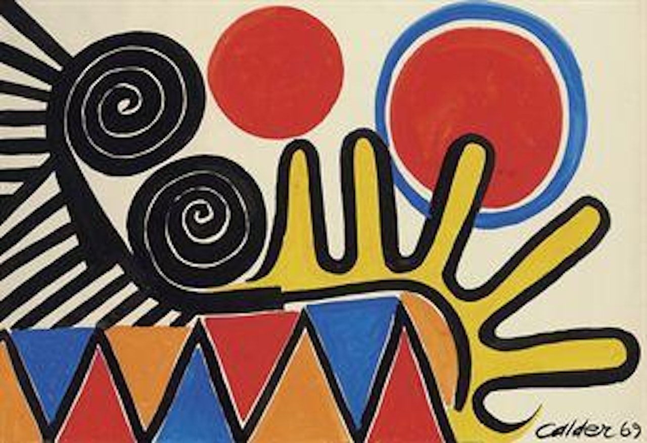 Main Jaune by Alexander Calder