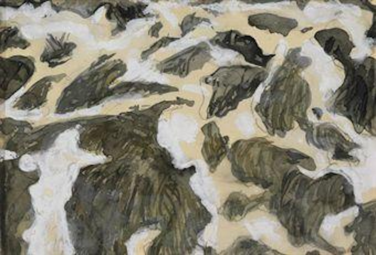 Landschaftsstudie by Anselm Kiefer